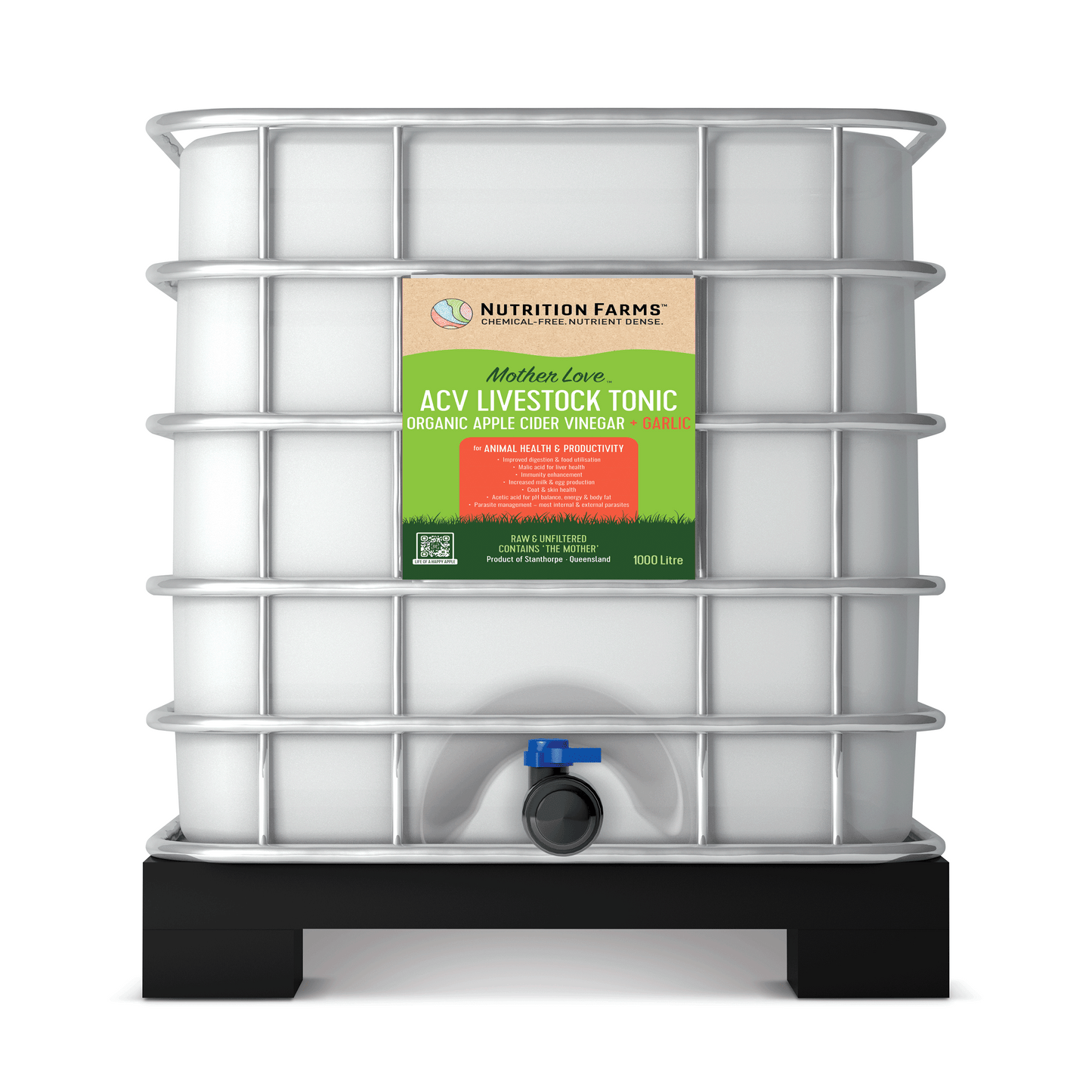 MotherLove™ Apple Cider Vinegar + Garlic Livestock Tonic