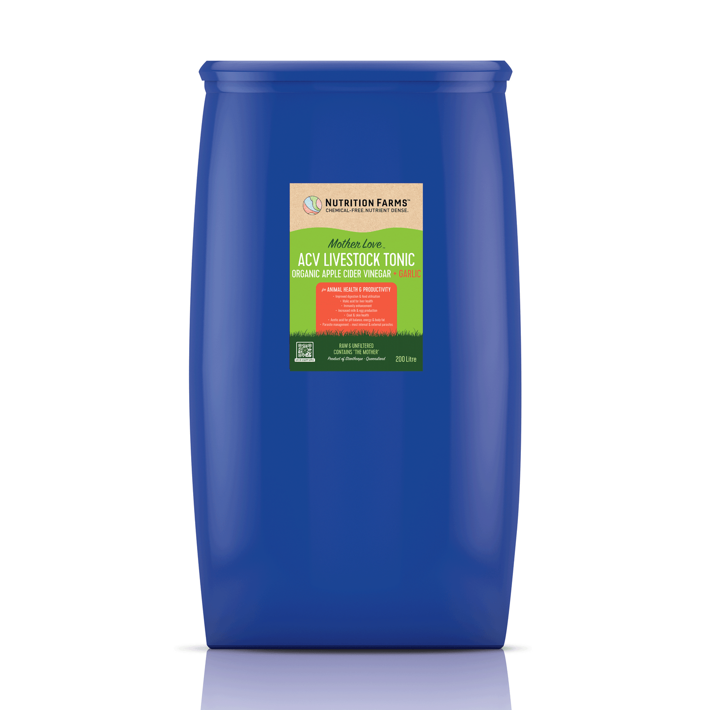 MotherLove™ Apple Cider Vinegar + Garlic Livestock Tonic