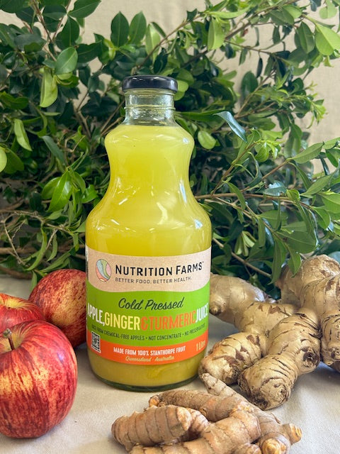 APPLE GINGER & TURMERIC  JUICE